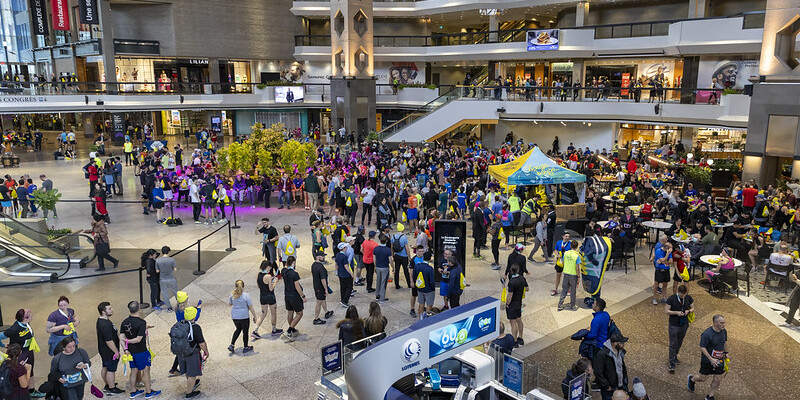 BougeBouge 5km Montréal souterrain Course intérieure