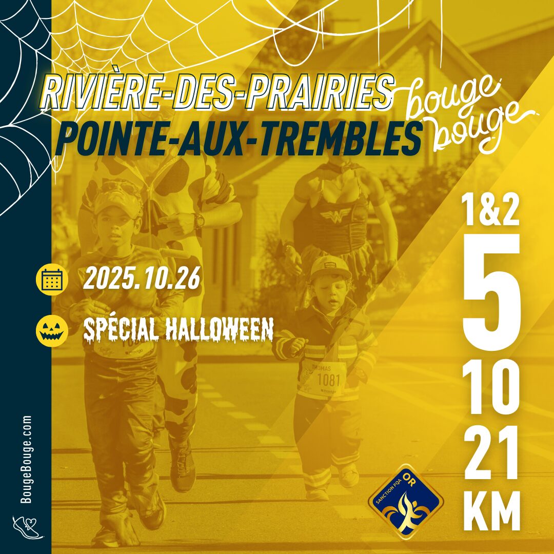 BougeBouge Rivière des praisires course halloween