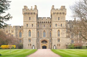 Le célèbre château de Windsor à Londres, point de départ du marathon de 1908