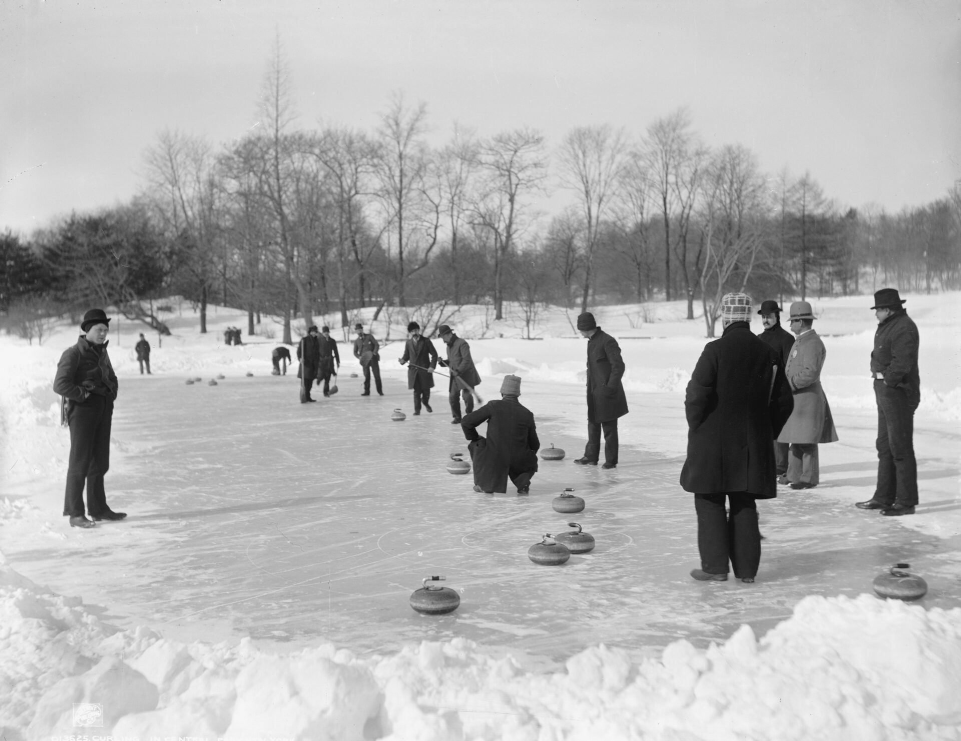 Image d'archive Curling