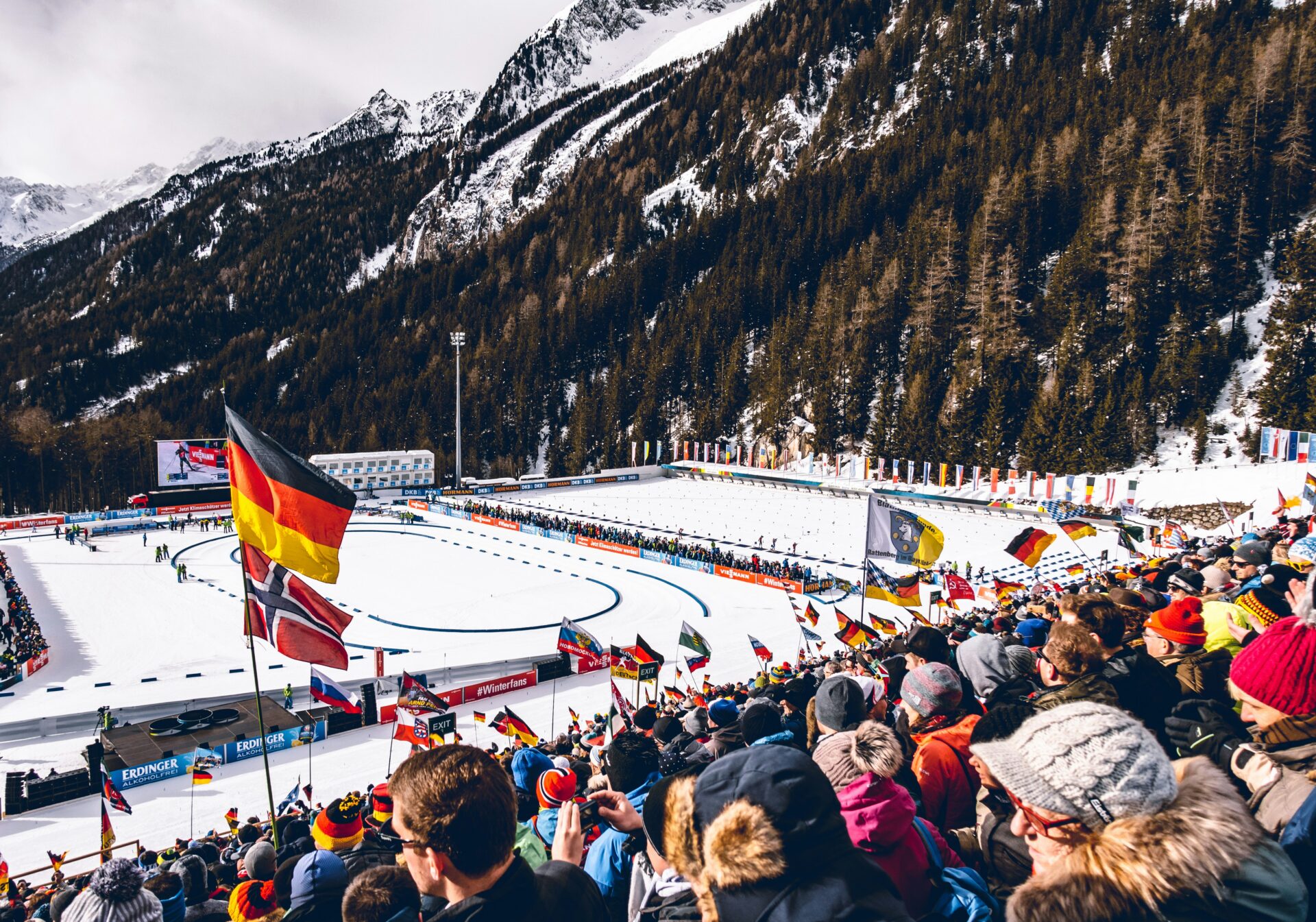 Compétition de Biathlon